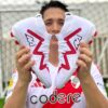 PUPOS NEW ATHLETIC BLANCO CON ROJO